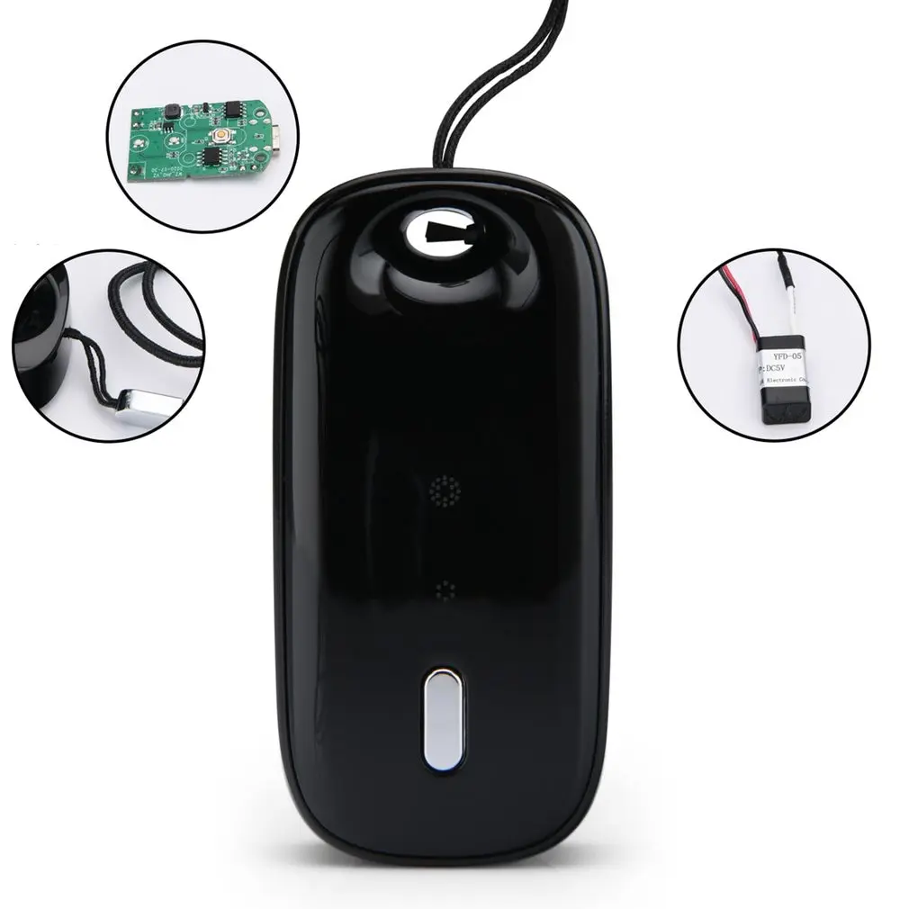 

Personal Air Necklace Wearable Portable Air Purifier Necklace Travel Negative Ion Air Purifier For Filtering Odors Dust