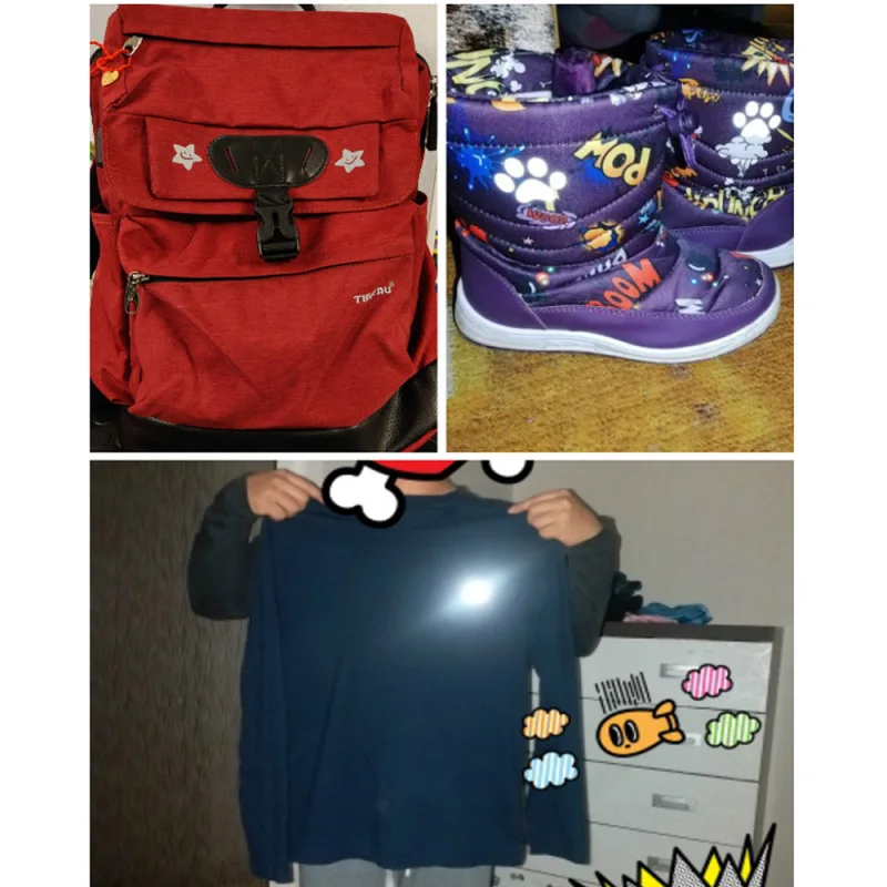 100x2 5 см передачи тепла светоотражающая лента бумажный стикер виниловая пленка