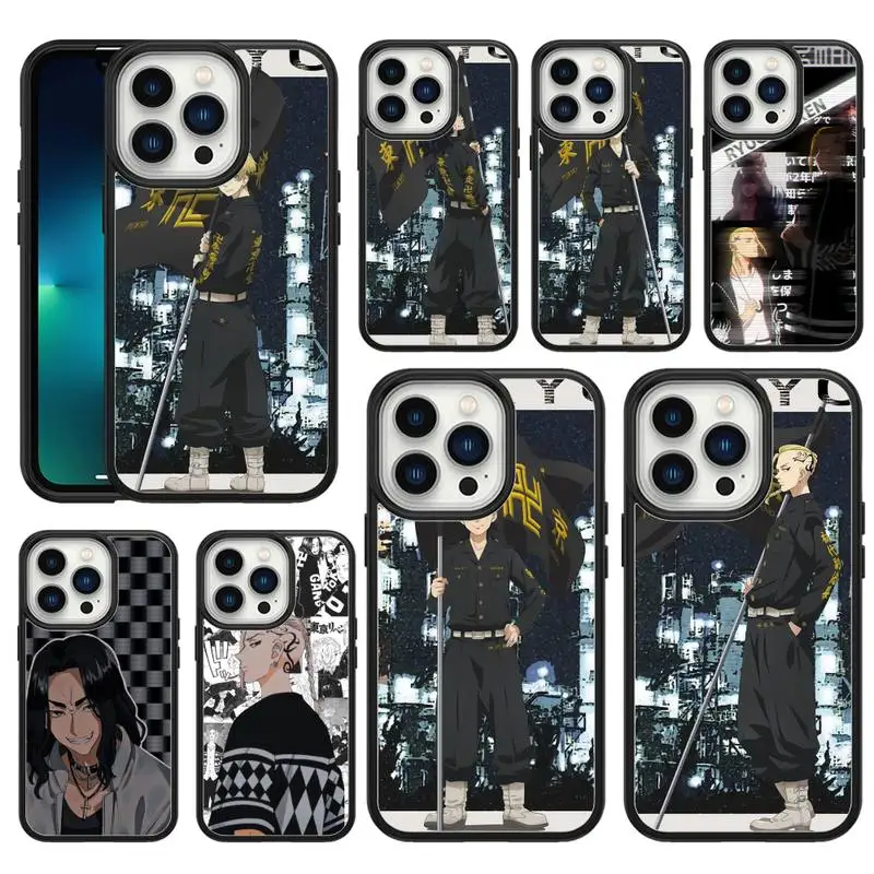 

Anime Tokyo Revengers Phone Case For iphone 12 11 x xs xr 8 7 6 5 se plus promax PC&TPU soft Cover Fundas