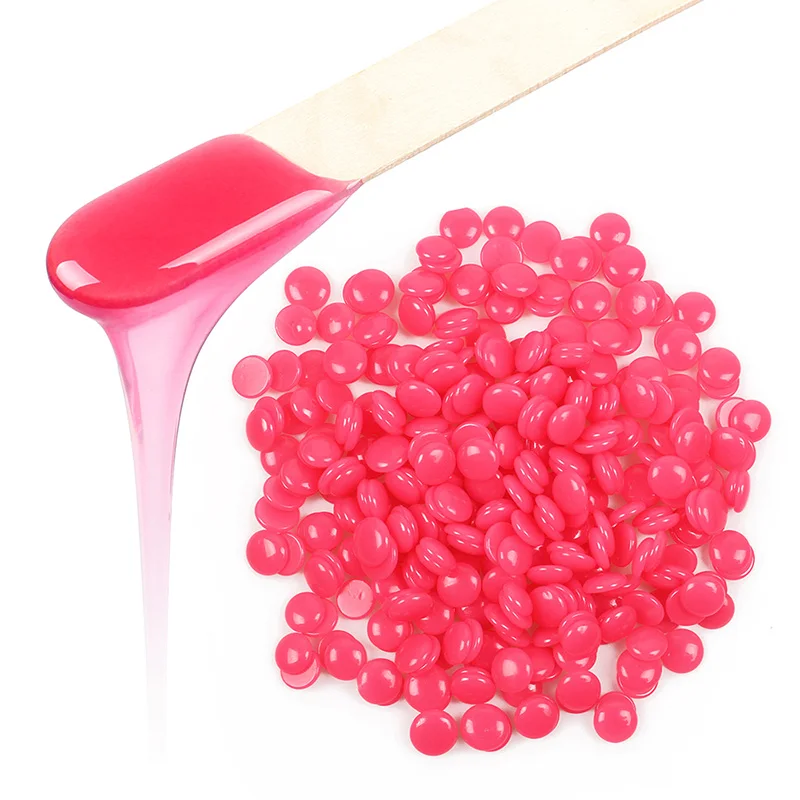 300 г натуральная пленка для удаления волос на теле твердый воск бобы депилятор