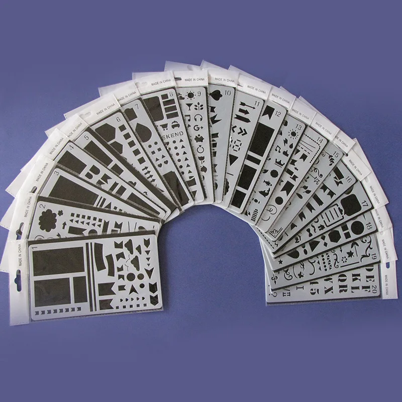10.2X17.8cm ПЭТ трафарет para pintura журнал поставок для &quotсделай сам&quot Скрапбукинг