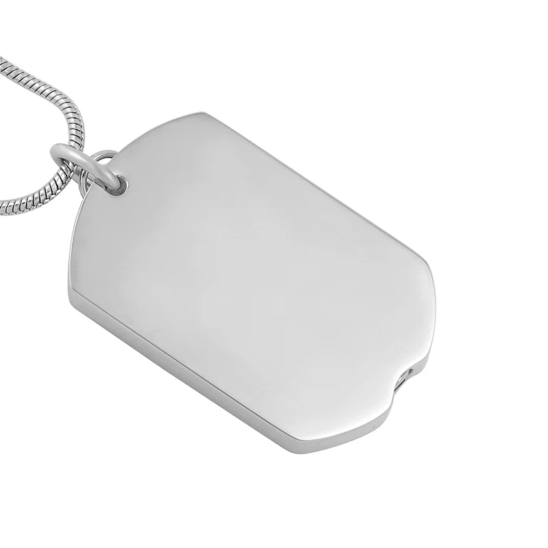 Из нержавеющей стали кремационный ожерелье для праха памятные урны ювелирные