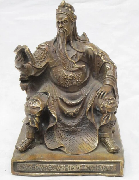 [Хорошая скидка] Быстрая доставка 10 &quotУдача китайский 100% Бронзовая Статуя