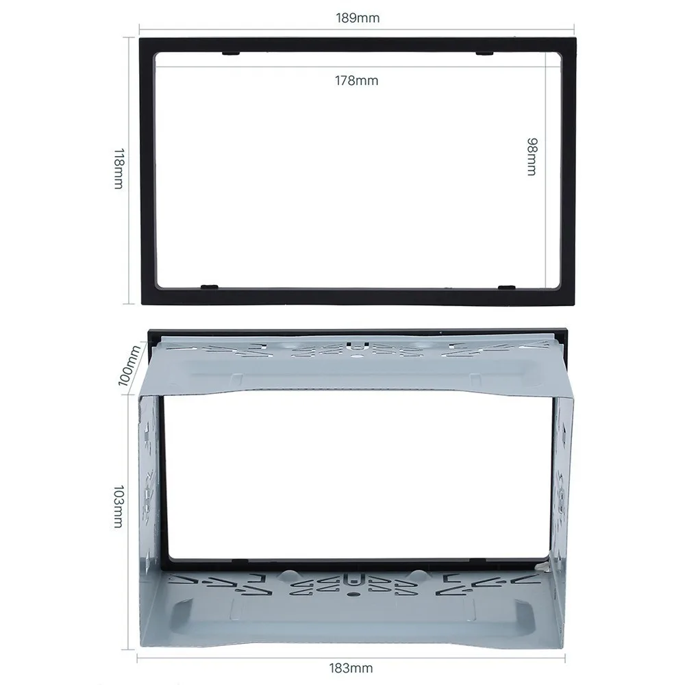 1 шт. Универсальный 2 Din автомобильный фургон стерео радио двойные Наборы