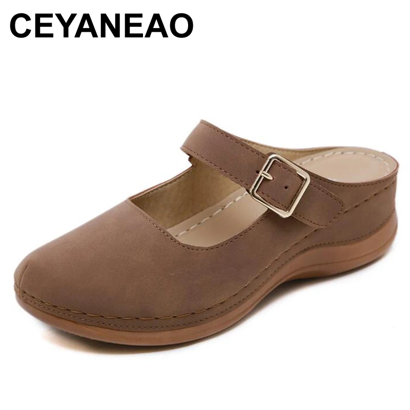 CEYANEAOSummer новые тапочки для мамы Модные женщин Мягкая и удобная обувь повседневные