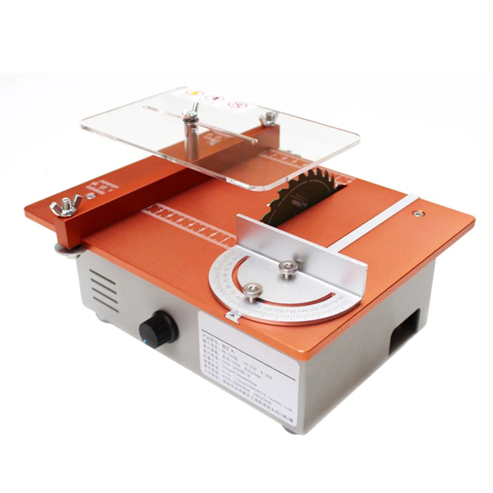 Мини Многофункциональная маленькая цепная пила Настольная для деревообработки