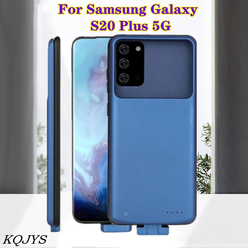 KQJYS 7000 мАч Магнитный чехол с отделением для зарядного устройства Samsung Galaxy S20 плюс 5G