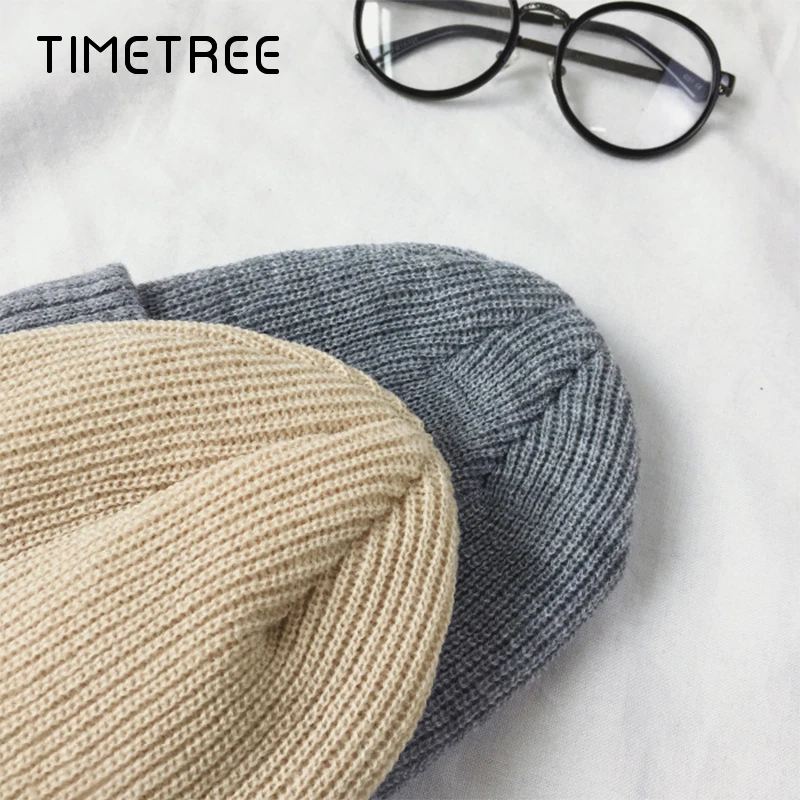 Новинка 2019 яркие вязаные шапочки облегающие шапки Уличная Повседневная теплая