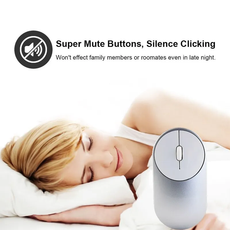 Мышь портативная беспроводная в наличии Mi оптическая Bluetooth 4 0 RF 2 GHz Двухрежимная