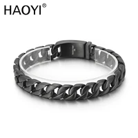 matter stainless steel mens and womens wrist bracelets 1 2cm wide iron bracelet bracelet bracelet mens motorcycle jewelry dir