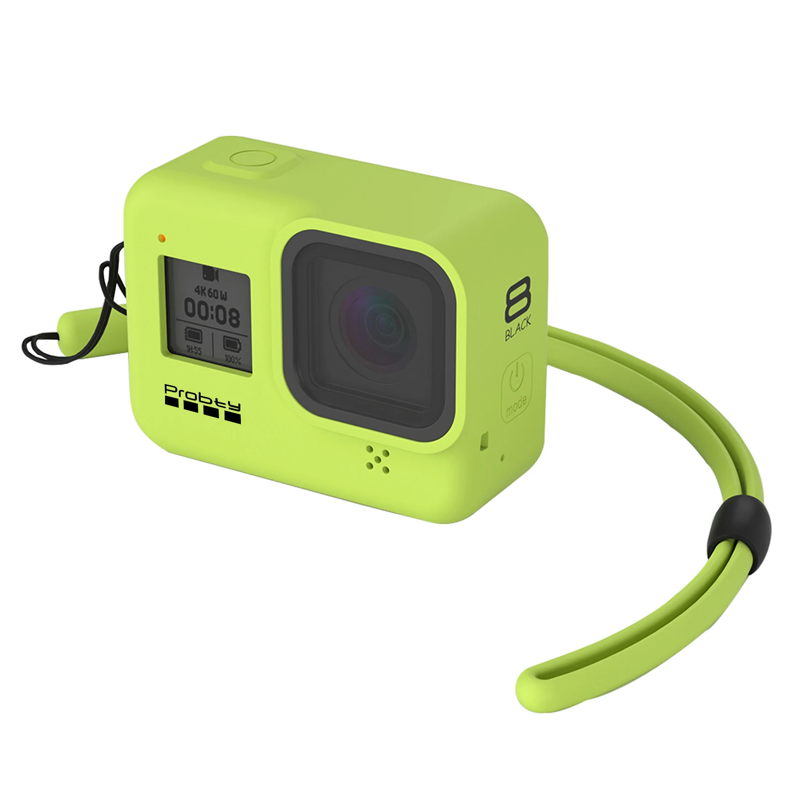 Gopro Hero 8 силиконовый чехол+ ремешок, чехол для Gopro 8 аксессуары для экшн-камеры