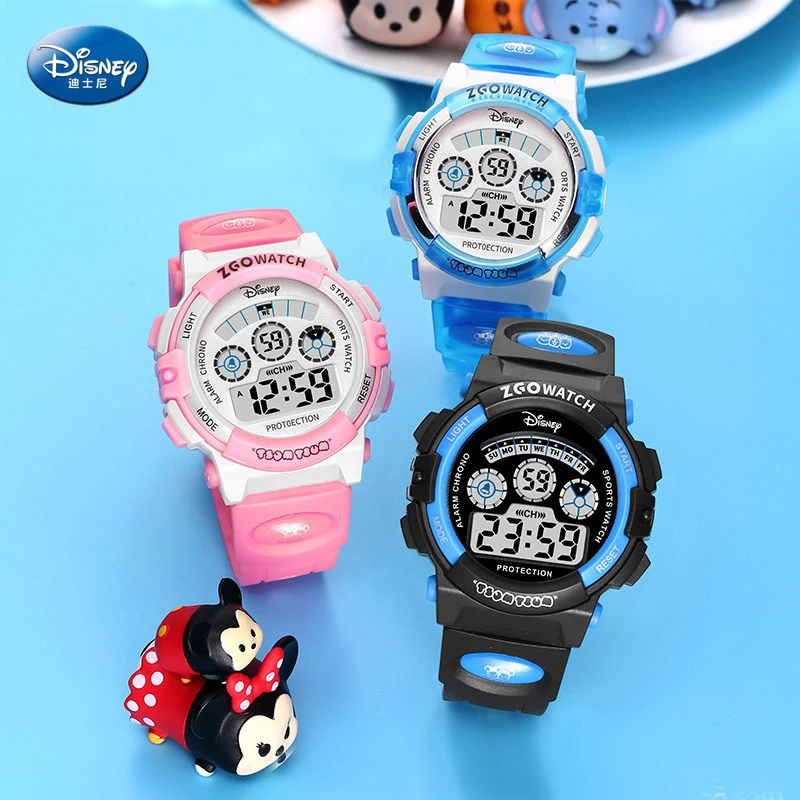

Disney Boy's Waterproof Wristwatch Simple Digital Watch Cartoon with Numbers Boys Watches Kids Gifts for Girls Clock Watches