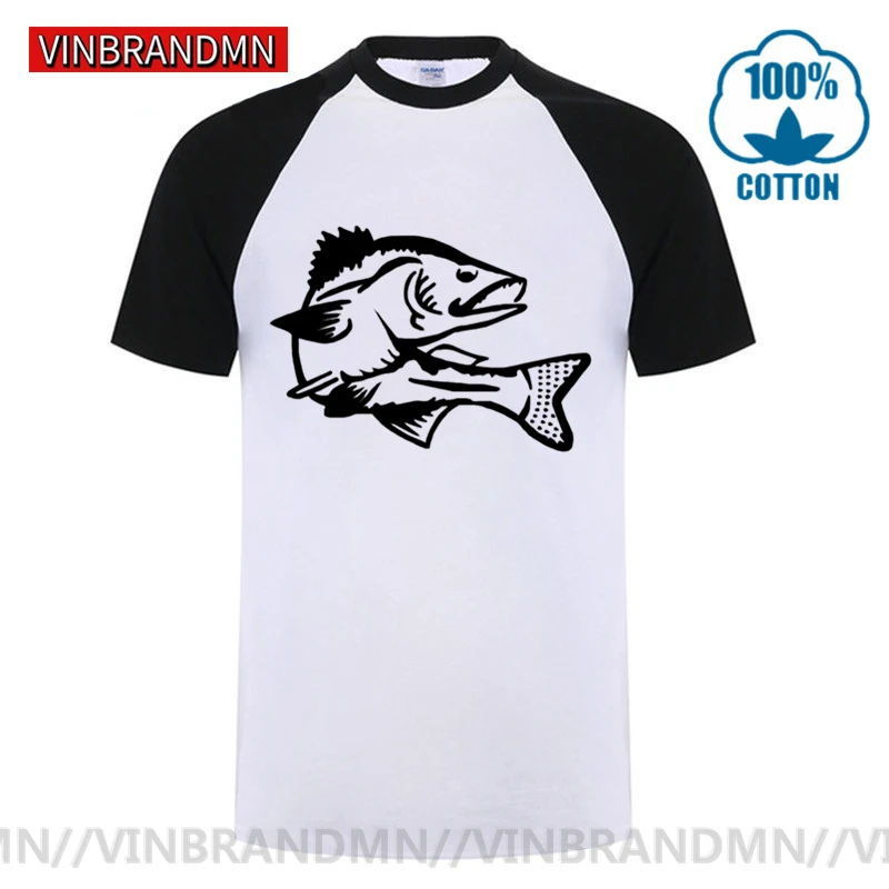 Забавная футболка для рыбалки и отдыха Мужская с принтом по бокам карпа рыбы