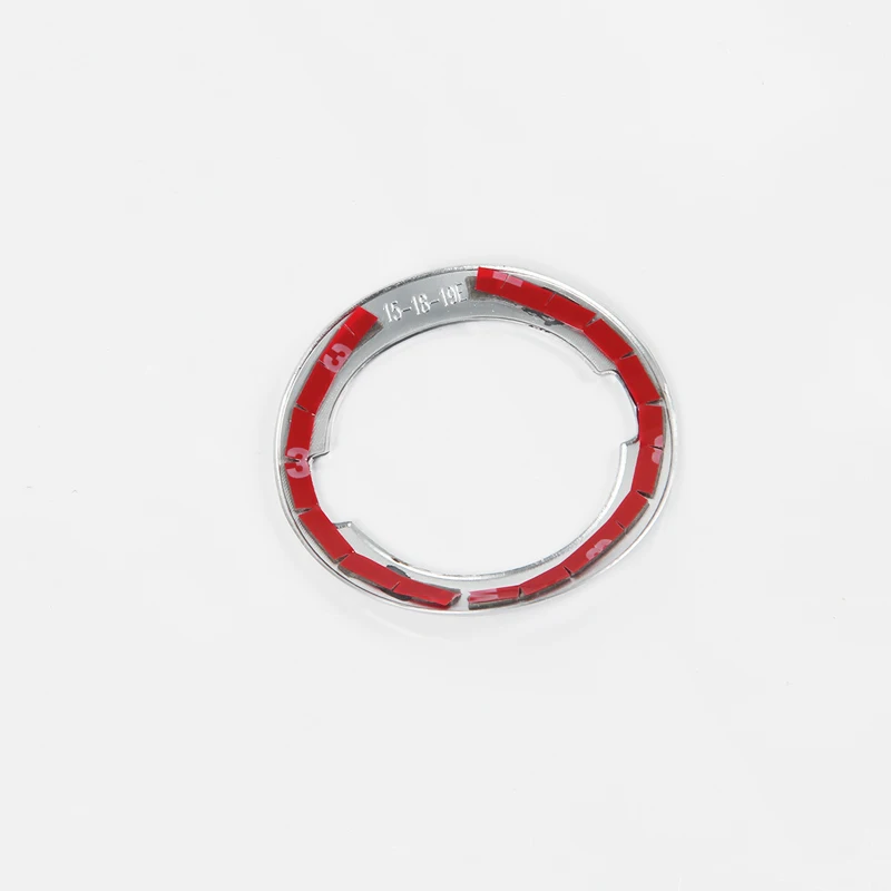 Автомобильная накладка на руль с круговой отделкой логотипа эмблемы кольцо