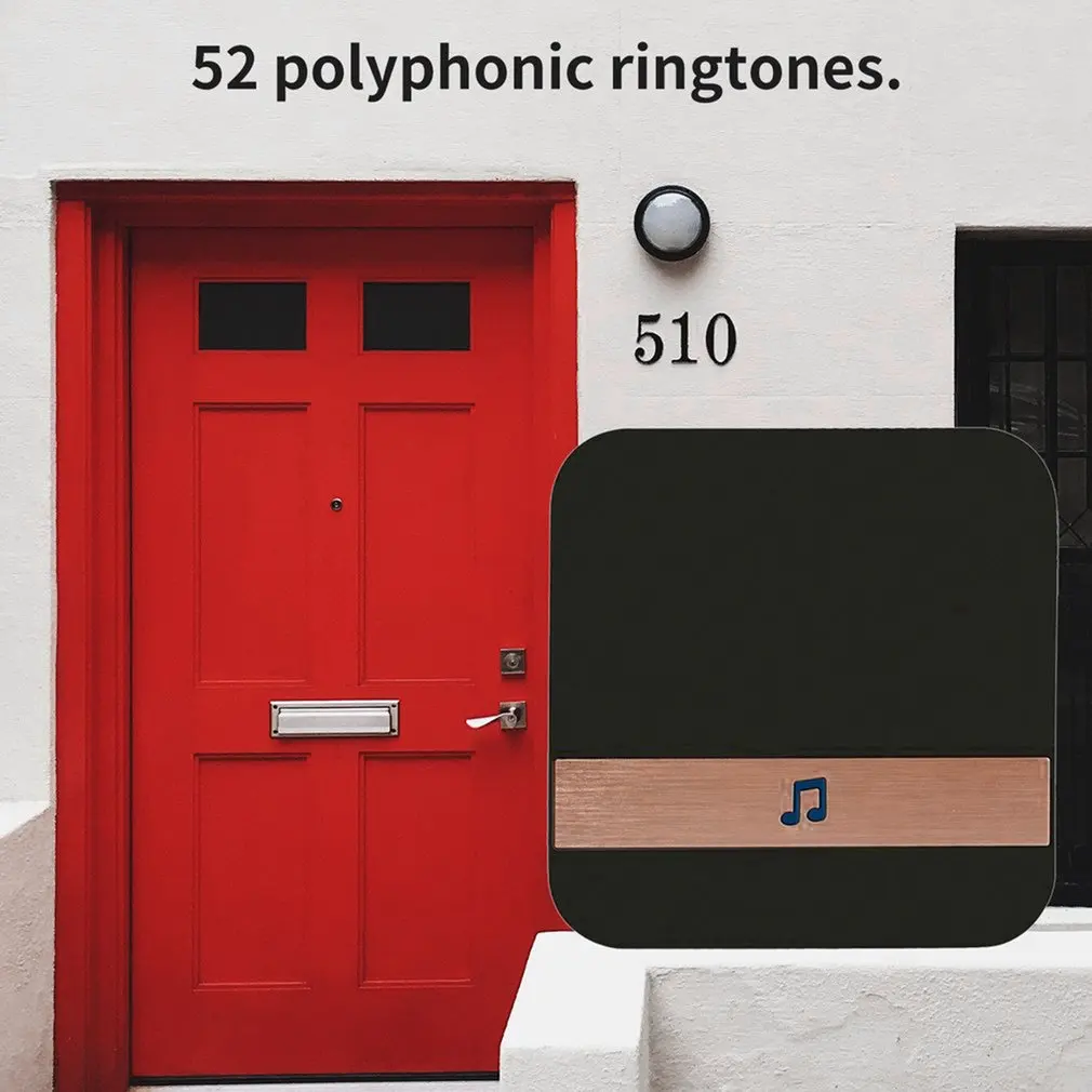 

AC 90-250V Smart Indoor Doorbell Wireless WiFi Door Bell US EU UK AU Plug Tosee app and Anyhome App For V5 B30 B10