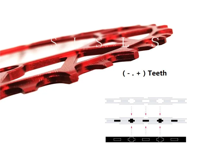 Litepro 130BCD цепное колесо 48T 50T 52T 54T 56T 58T Складная велосипедная цепь с одной звездой P8