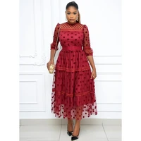 african dresses for women 2021 summer african women printing polyester plus size dress african clothes s 5xl without belt