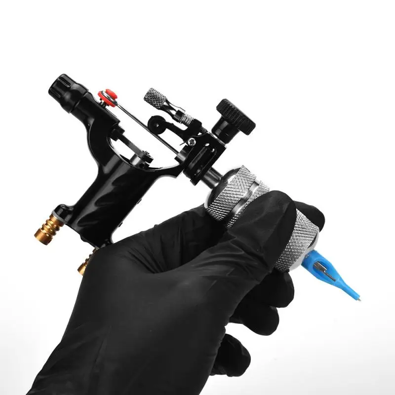 

Professional Tattoo Machine Silver Stainless Steel Second generation thickened tattoo machine handle Tattoo Body Art Beauty