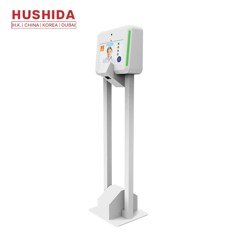 

13.3 Inch biometric access control system with face recognition thermal camera body temperature measurement