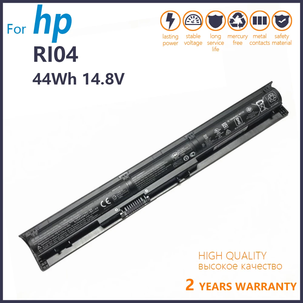 

100% оригинальный новый RI04 Аккумулятор для ноутбука HP ProBook 450 G3 455 470 G3 G4 series HSTNN-DB7B L6L03AV L6L04AV батарея + трек-код