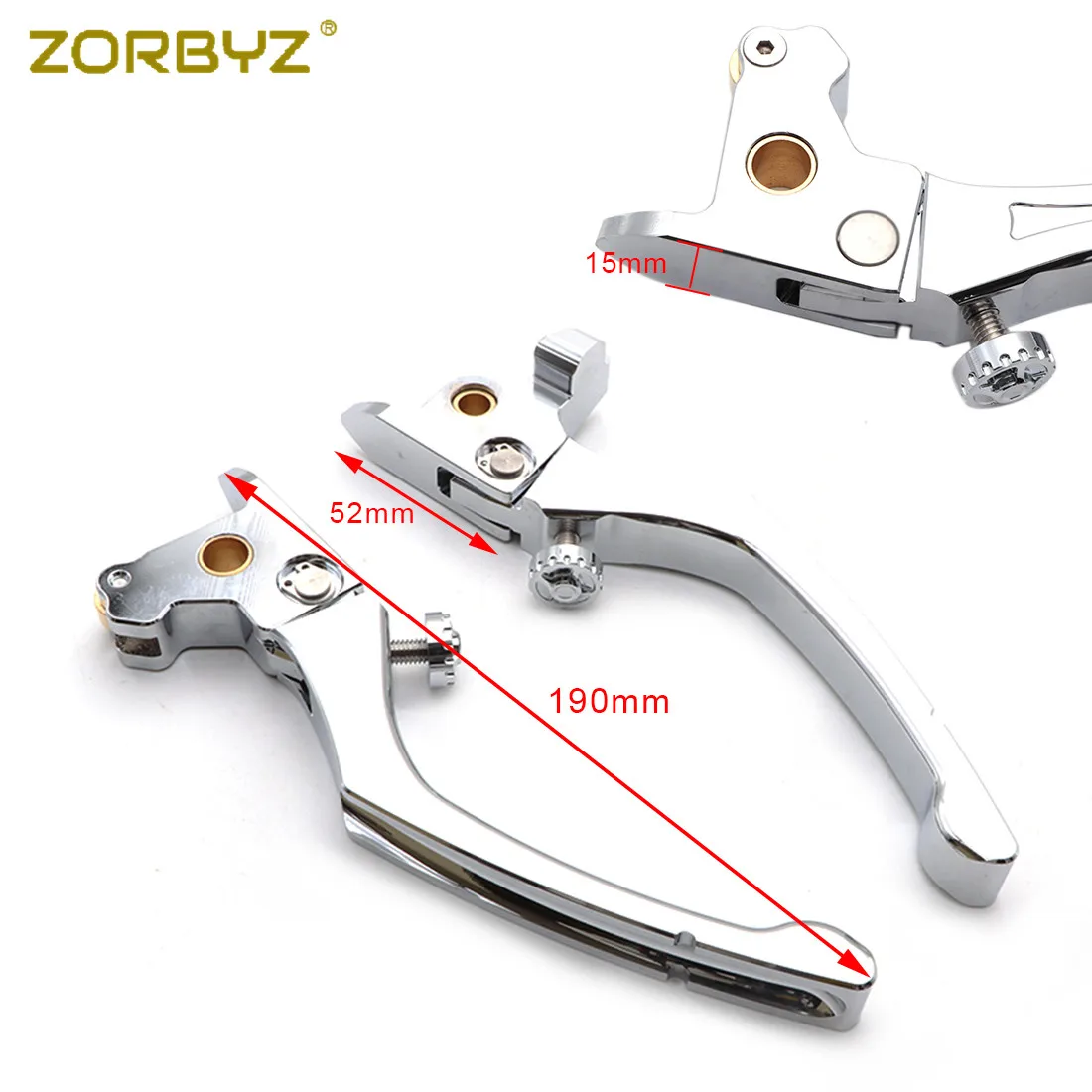 ZORBYZ алюминиевый хромированный контрастный кромкообрезной регулятор тормозной