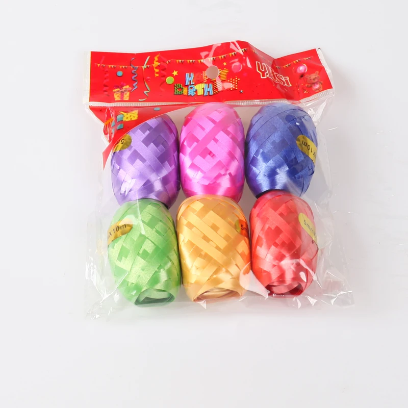 Аксессуары для воздушных шаров 5 мм * 10 м золотые ленты веревка латексная лампа