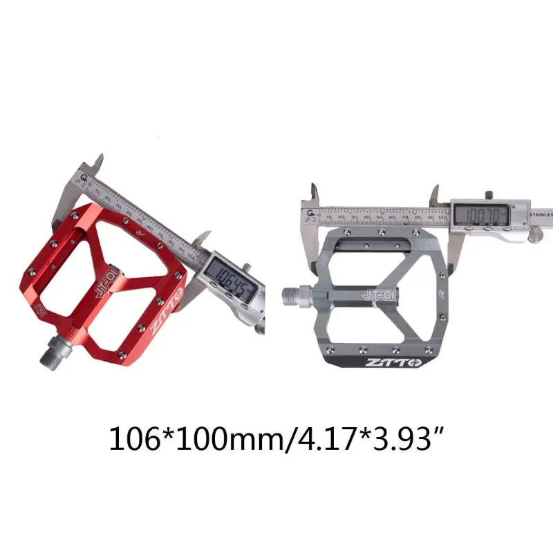 

1 Pair MTB Bicycle Cycling Road Mountain Bike Flat Pedals Aluminum Alloy Pedals Q1FF