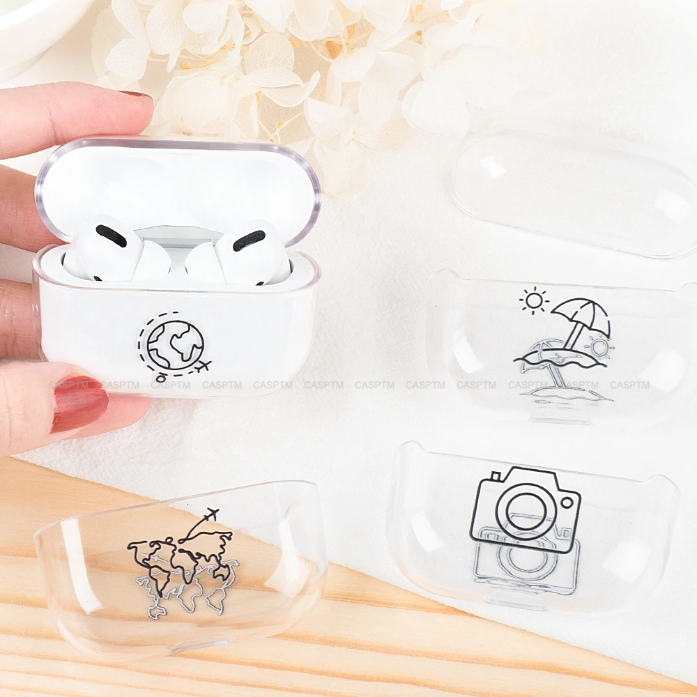 Для наушников с изображением персонажей из мультфильма Жесткий ПК Защитный