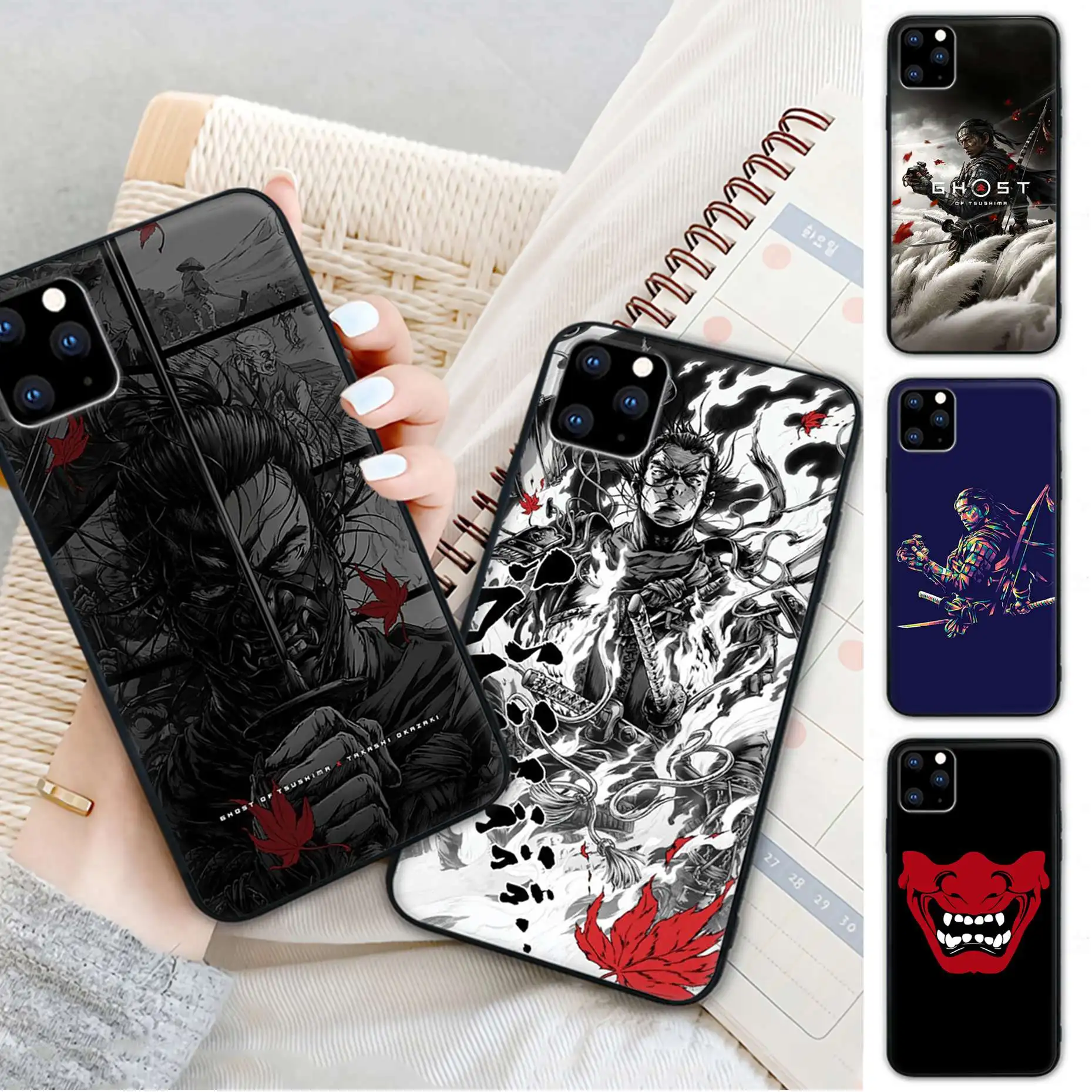 

Big Promotions Ghost Of Tsushima Mobile Phone Case For Samsung Galaxy M30S A01 A21 A31 A51 A71 A91 A10S A20S A30S A50S Cover