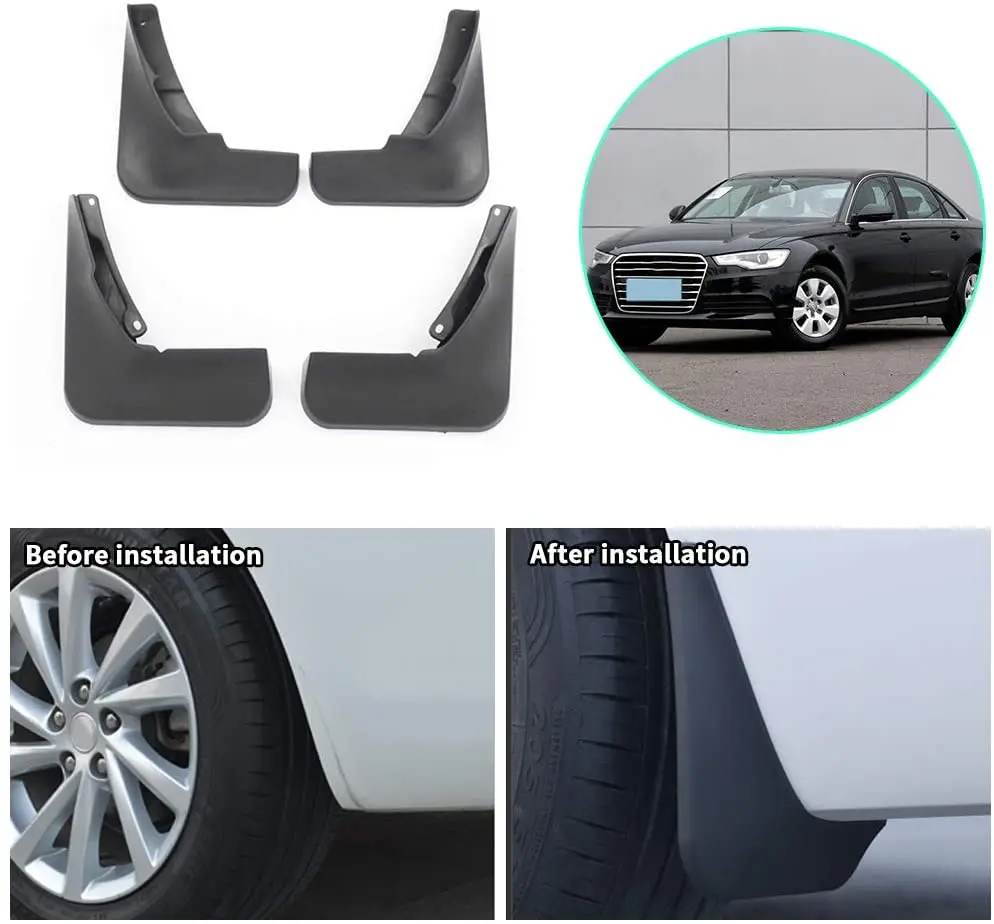 Модернизированный автомобиль брызговики Брызговики для автомобиля AUDI A6 C7 2011-2016