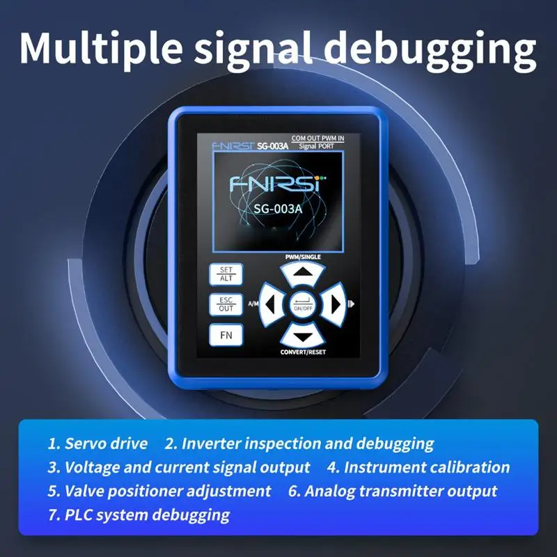 

SG-003A 0-10V Adjustable Current Voltage Simulator 4-20mA PWM Signal Generator Sources transmitter calibrator Transmitte