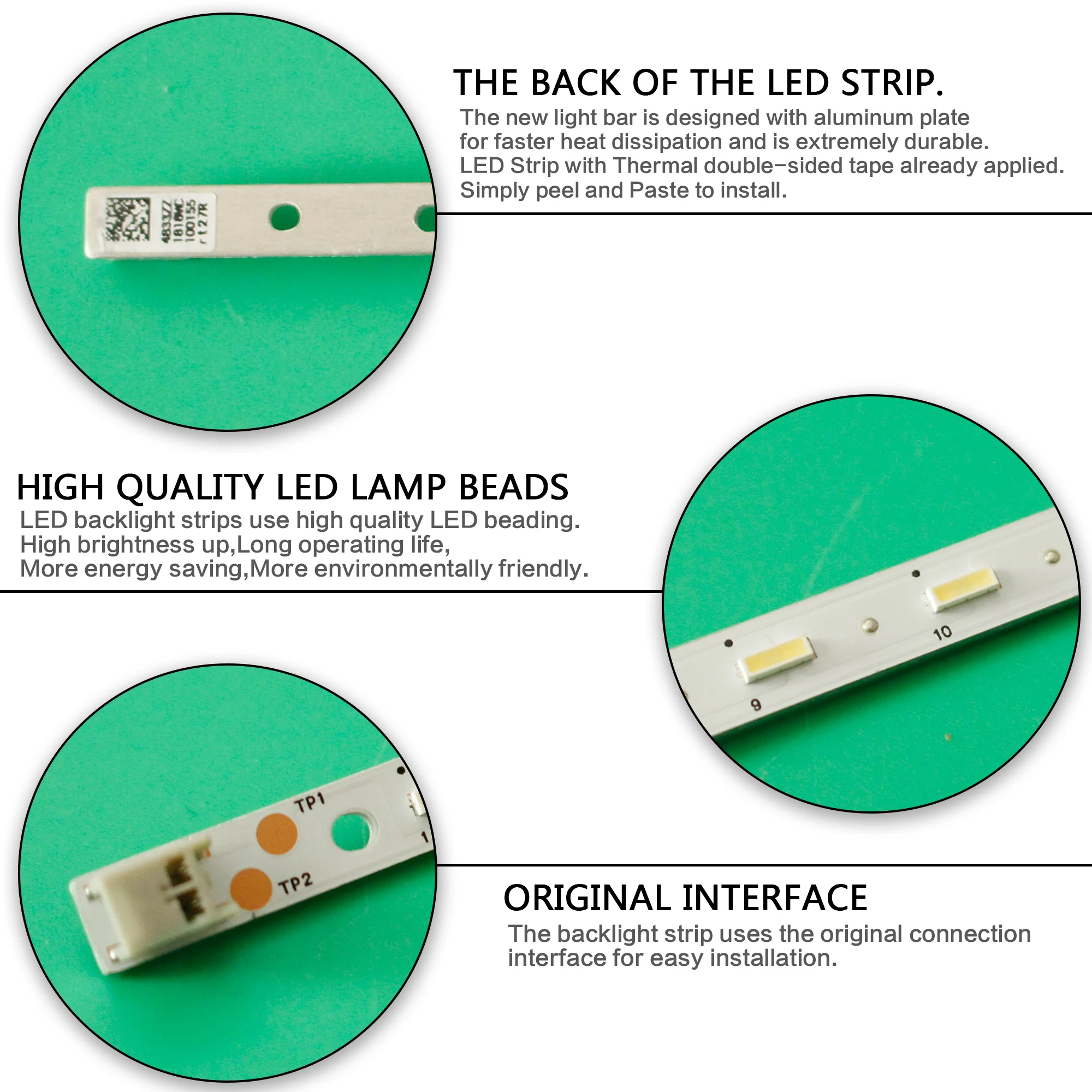 Для Sharp 4" 40 дюймов светодиодный ТВ подсветка LCD-40LX330A GT0330-4 GK0321 CK0321 GY0321-1 E329419 S светодиодный_ 2011SSP40 36 GD M110925-66