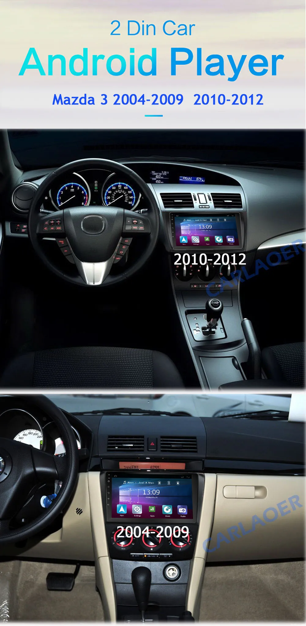 4G+ 32G Android 8,1 Автомагнитола для Mazda 3 2004-2013 maxx axel Wifi авто стерео Автомобильная dvd-навигационная система стерео Мультимедийный Плеер