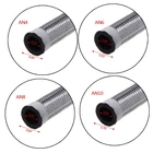 1 м, плетеный шланг из нержавеющей стали для тормоза, нефтяного топлива, AN4, AN6, AN8, AN10