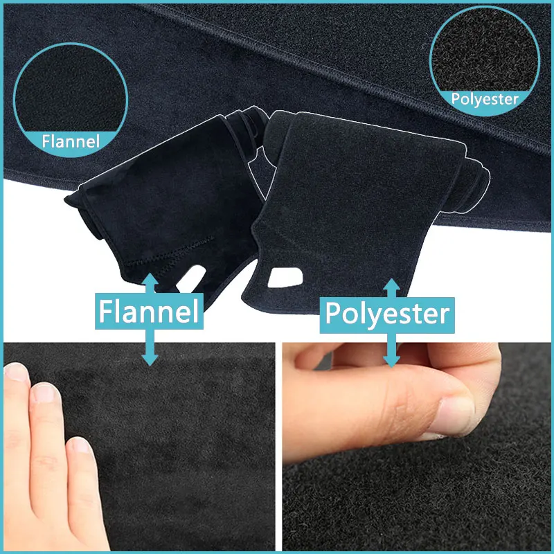 for Toyota Rav4 XA50 2019 2020 Dashboard Mat Rug Cover Protective Avoid Light Sunshade Carpet RAV 4 XA 50 Car Goods Accessories |