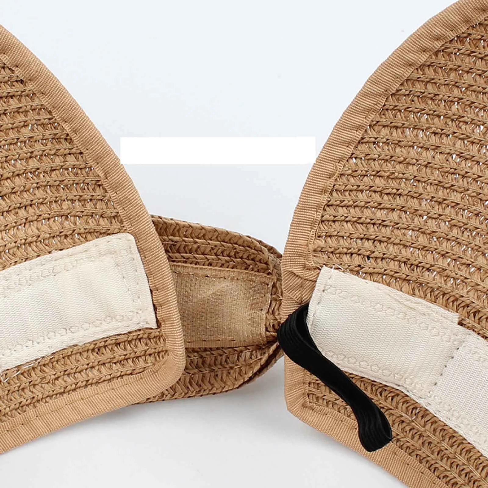 

Leopard Women Empty Top Summer Unisex Foldable Straw Sun Hats Beach Straw Hat Chapeau Femme Beach Uv Protection Travel Sun Hats