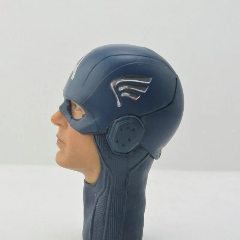 1/6 масштаб Стив Роджерс капитан Зимний Солдат Крис Эванс маска шлем Лепка головы f