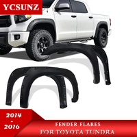 wheel arch fender flares for toyota tundra 2014 2015 2016 double cabin with bolt nut