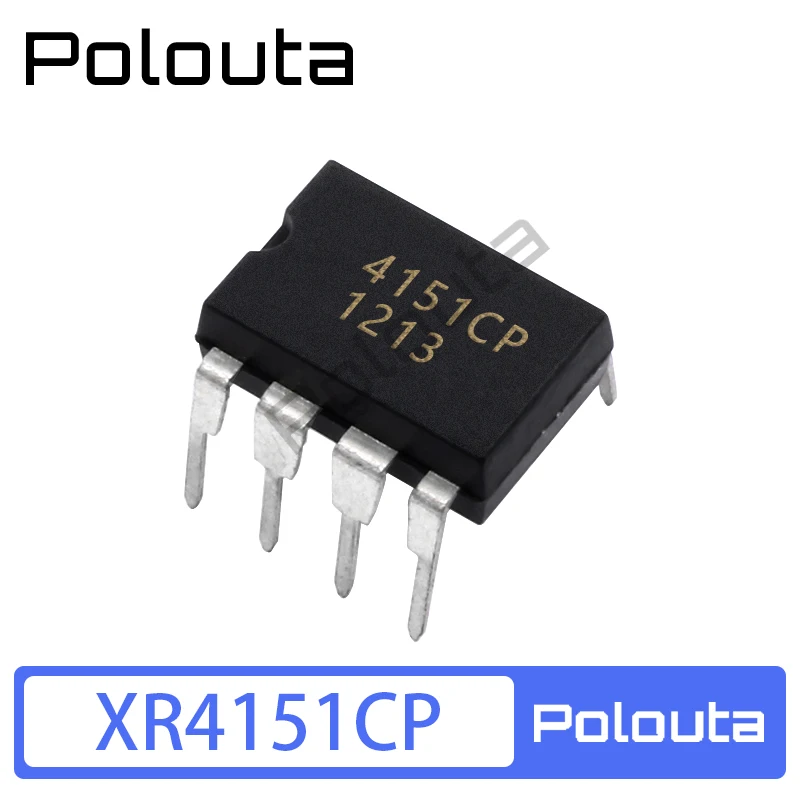 

3 Pcs Polouta XR4151CP DIP-8 In-line Voltage-frequency Converter IC Chip Acoustic Component Kits Arduino Nano Integrated Circuit