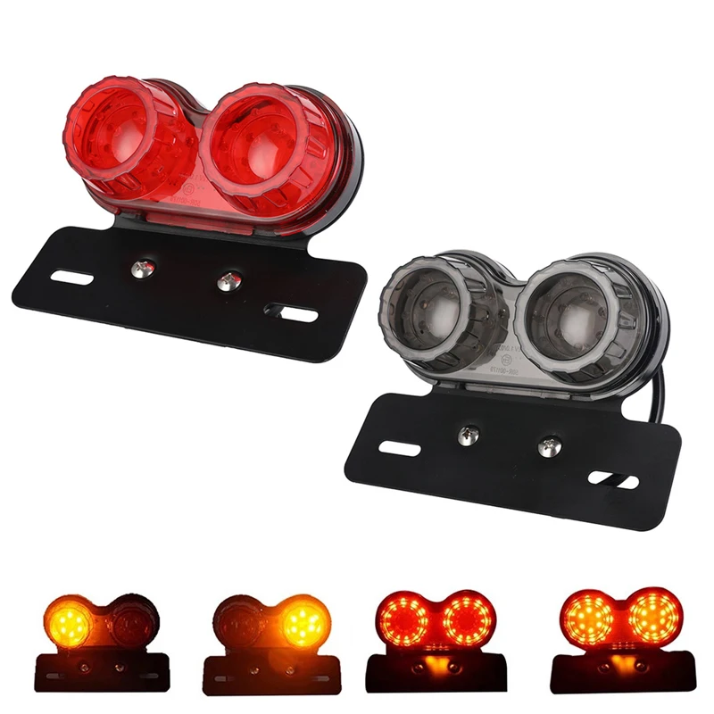 Универсальный 12V световой сигнал мотоцикла задний стоп-сигнал поворота
