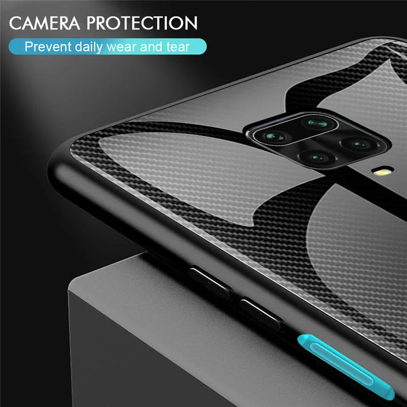 Luxury Gradient Glass Case For Xiaomi Redmi Note 9 9s 8 7 10 Pro 9A A 8T Cover Case For Xiaomi Redmi 9 Pro MAX Case Protector