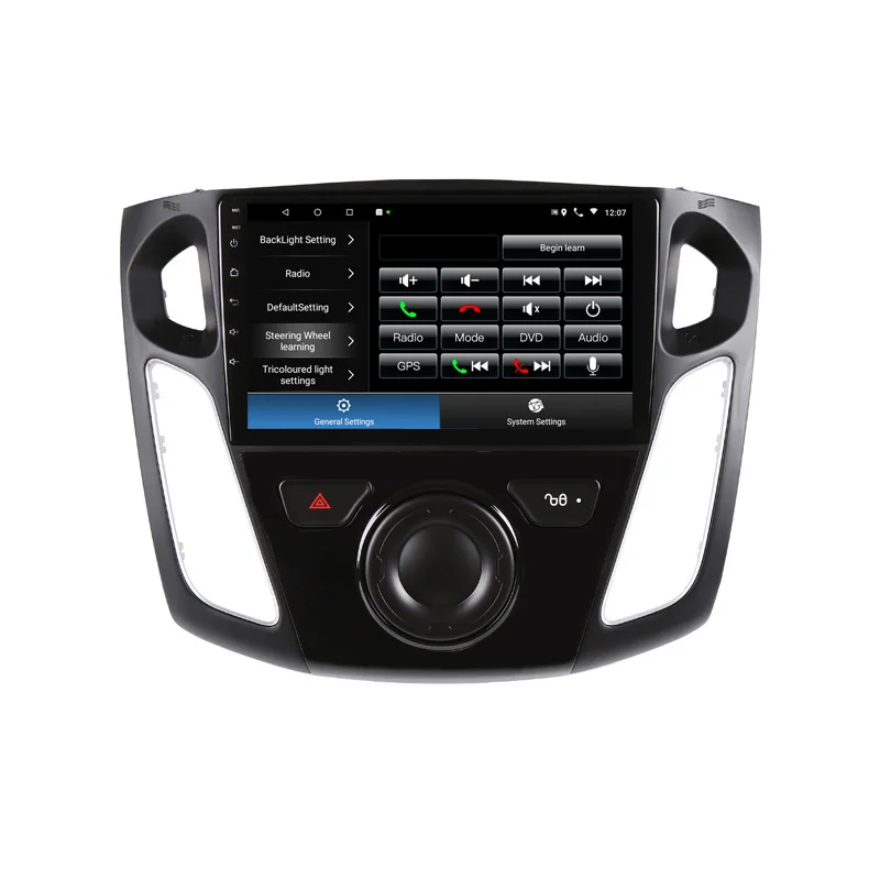 9" 4G RAM 8 cores Android Car DVD GPS Navigation For Ford Focus 2012 2013 2014 2015 audio stereo car radio headunit bluetooth |