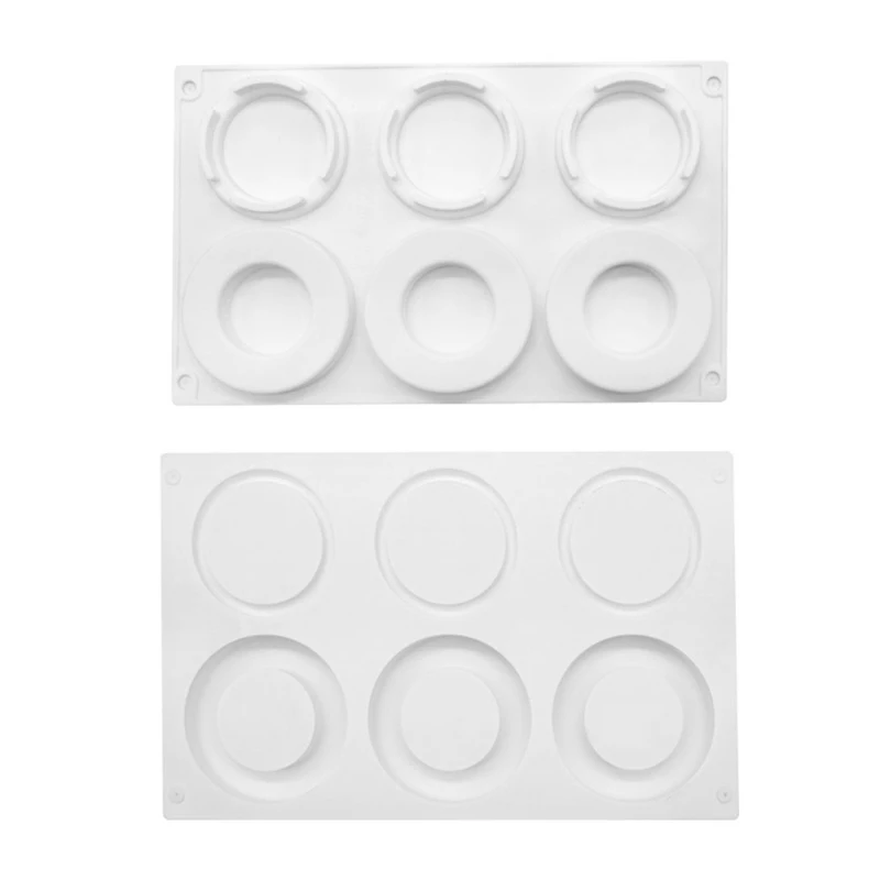 Силиконовые формы для торта пончики шоколадные инструменты украшения тортов из