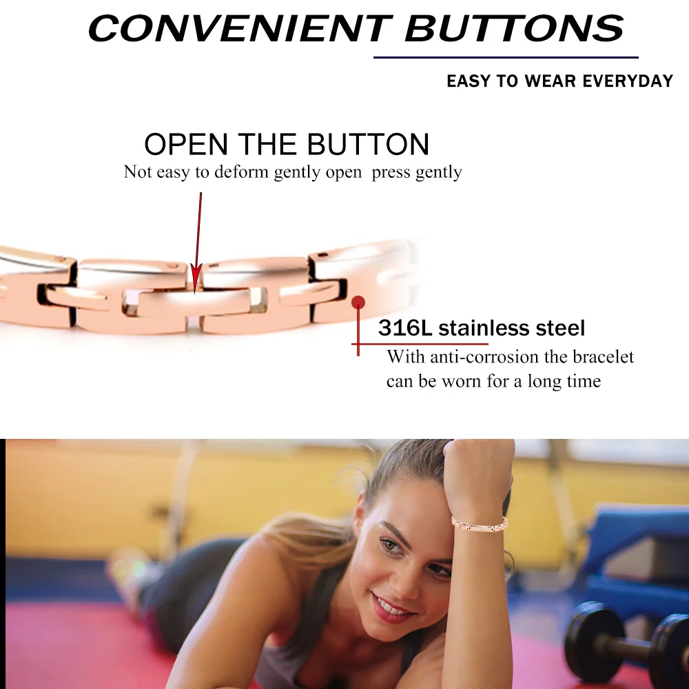 Новинка 2017 года стильное платье браслет энергии здоровья 99.99% высокий чистый