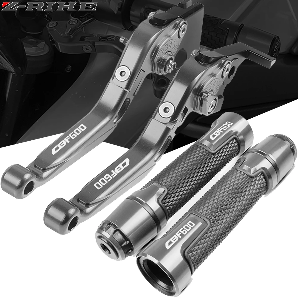 

Для Honda CBF600 SA ABS 2006 2007 мотоциклетные ручки тормоза и сцепления, обработанные на станке с ЧПУ + 22 мм ручками руль CBF 600 2010 2011 2012 2013