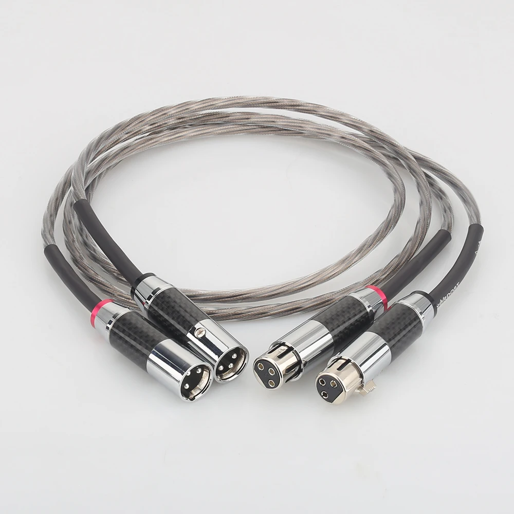 

HiFi Nordost ODIN 7N Silver Plated OFC Copper Signal Interconnect Cable With Carbon Fiber XLR Plug