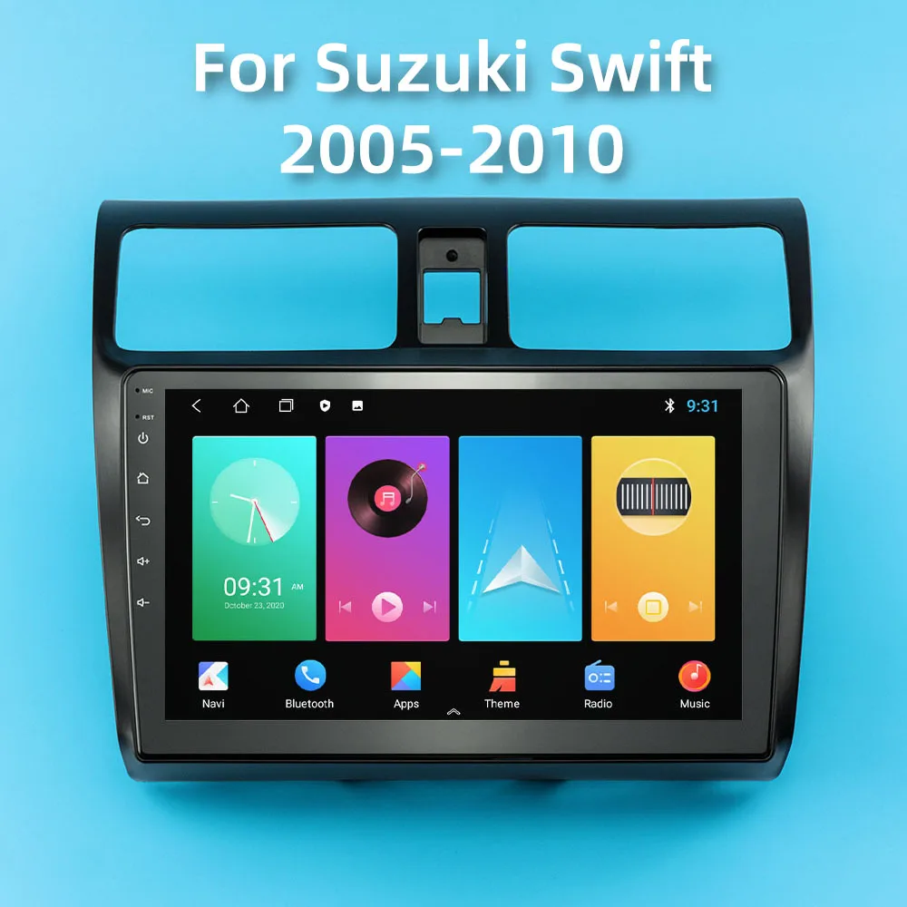 

For Suzuki Swift 2005-2010 2 Din Car Radio Stereo GPS WIFI FM BT Navigation Multimedia Player 10.1" Android Head Unit Autoradio