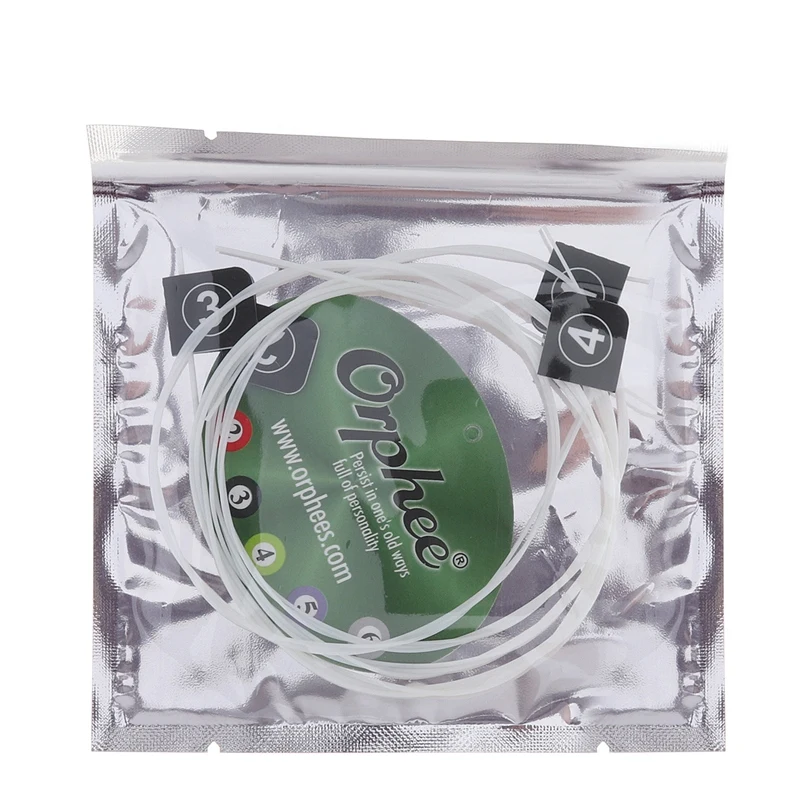 Orphee 1 набор из нейлонового волокна Струны для укулеле гитара 4 струны миниатюрная