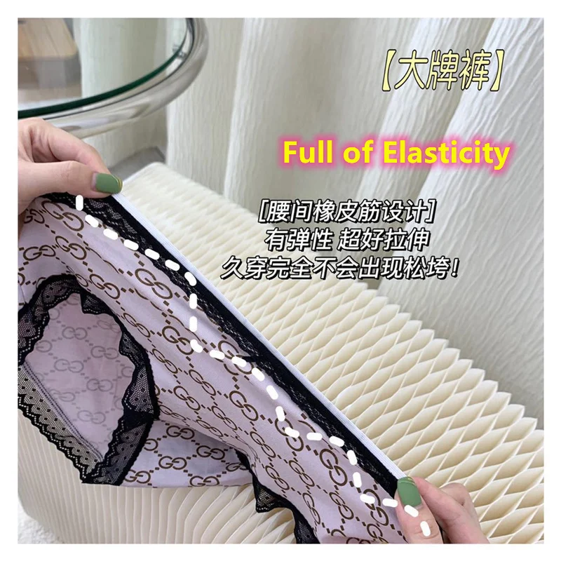 

536 Luxury brand Sexy Women's Briefs Underwear Underpants Women Cotton Female 2020 New Fashion