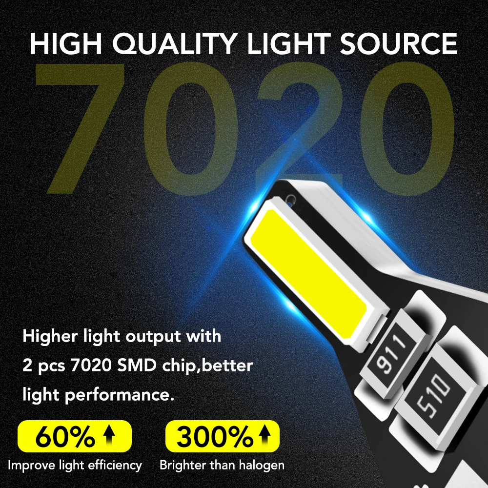10pcs T10 W5W Led Bulb Auto Interior Light for Volvo S40 S60 S80 XC60 XC90 v70 S80L V6 v40 v50 850 c30 v60 s70 940 xc70 | Автомобили и